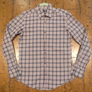 Hugo Boss S Slim Plaid Cotton Shirt